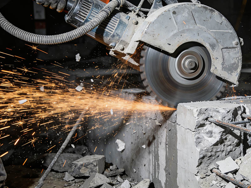 建筑拆除绳锯切割