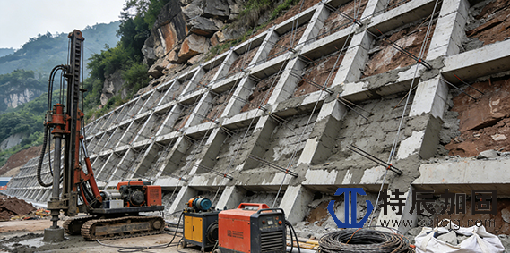 重庆特辰建筑加固工程有限公司基础边坡挡墙加固项目介绍.png